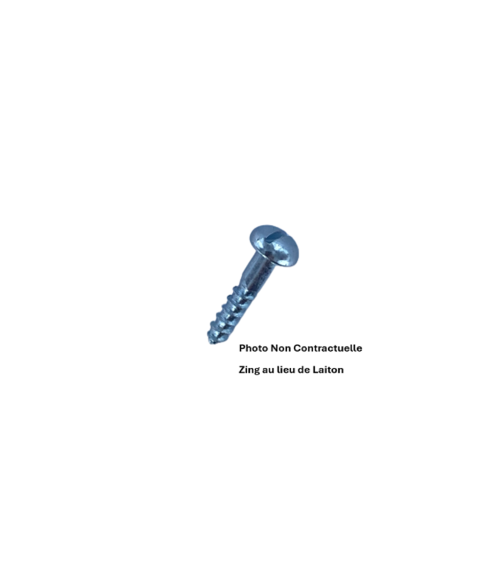 VIS BOIS RS RONDE FENDUE