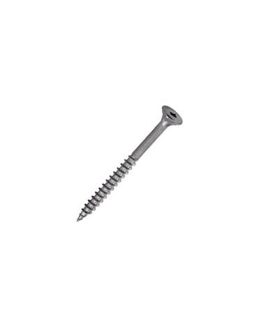 Vis agglo f q - empreinte carré - striée sous inox A2
