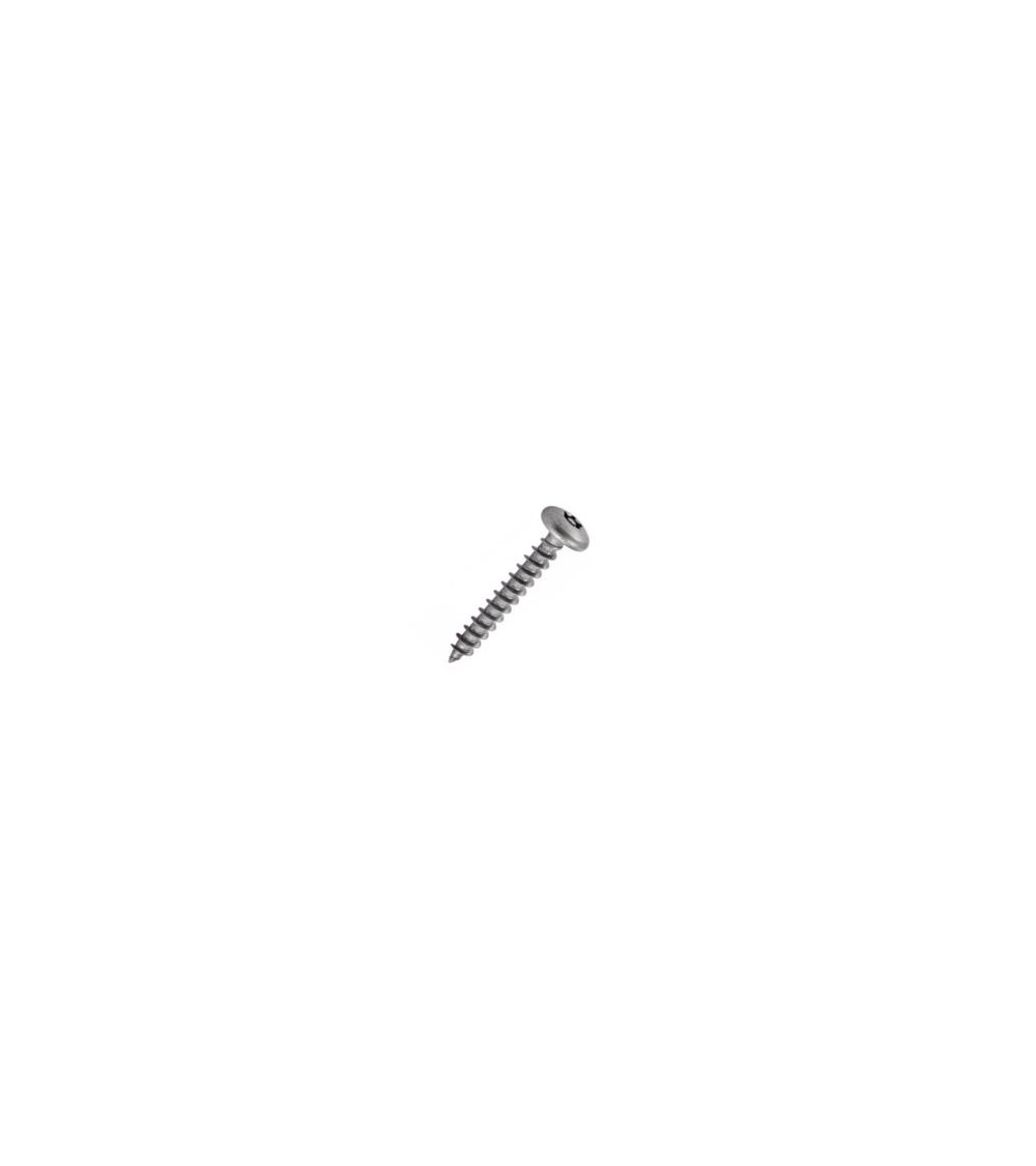 Vis pour penture Torx 6 lobes inox A2