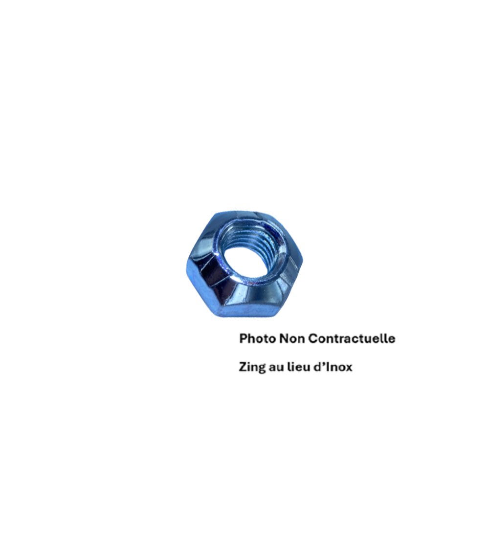 Écrous autofreines tout métal inox A2