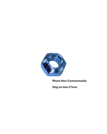 Écrous autofreines tout métal inox A2