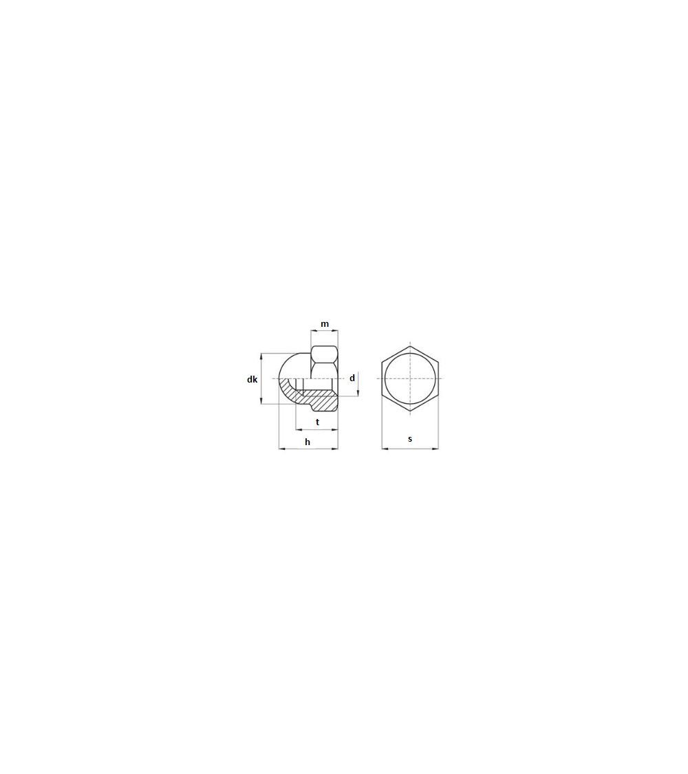 DIN1587 ACIER M30
