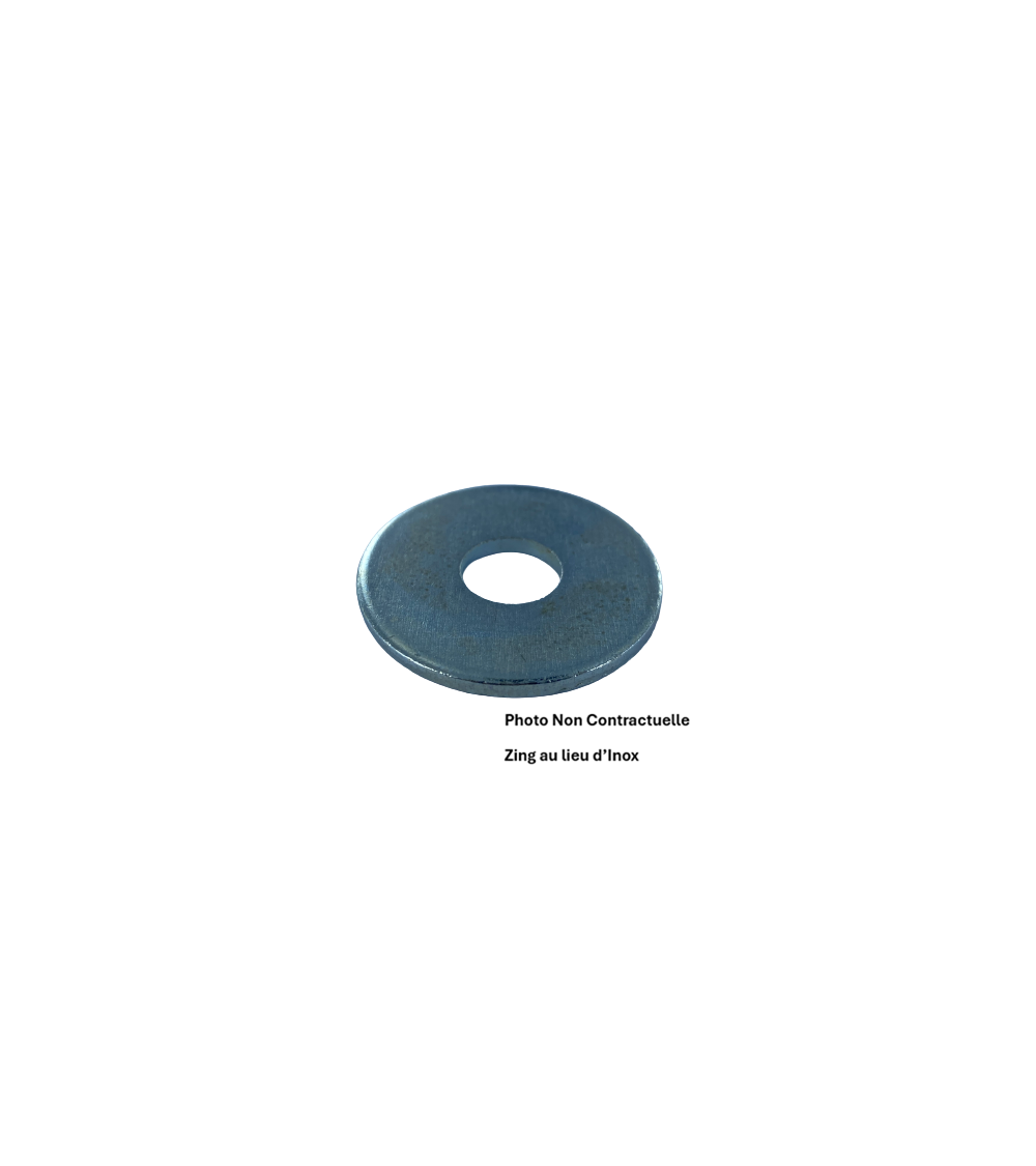 Rondelles plates ll très larges NF E 25-513 inox A4