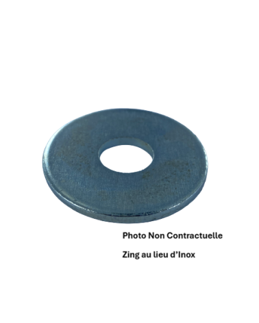 Rondelles plates ll très larges NF E 25-513 inox A4