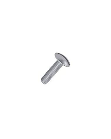 Vis métaux poêliers RL (1 fente) inox A2