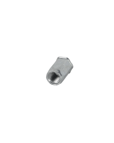Écrou à sertir semi-hexagonal