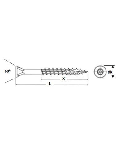 Vis de terrasse fx 3507-4,2-35