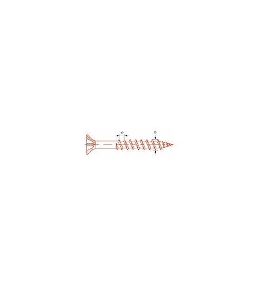 VIS AGGLO FX - Double filetage Vissage Rapide
