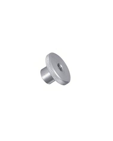 Écrous cylindriques moletes - type haut inox A1