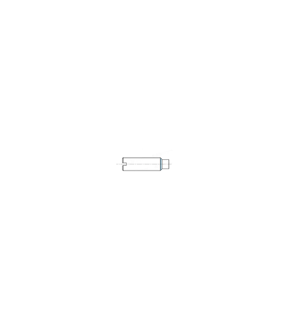 VIS H Part/filetée