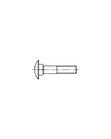 Vis TRCC à tête ronde et collet carré 603B05012