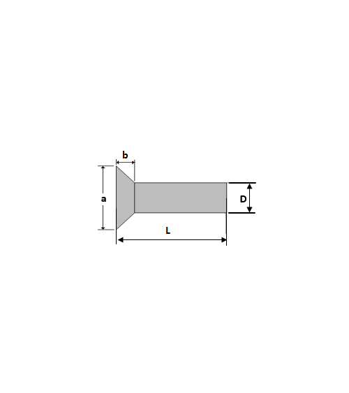 RIVETS PLEINS TF 75°