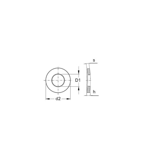 ROND.ELASTIQUES CONIQUES STATIQUES