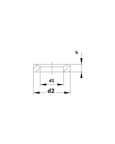 Rondelles portee spherique 631906D