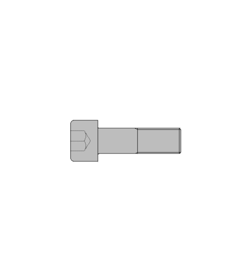 VIS H Part/filetée