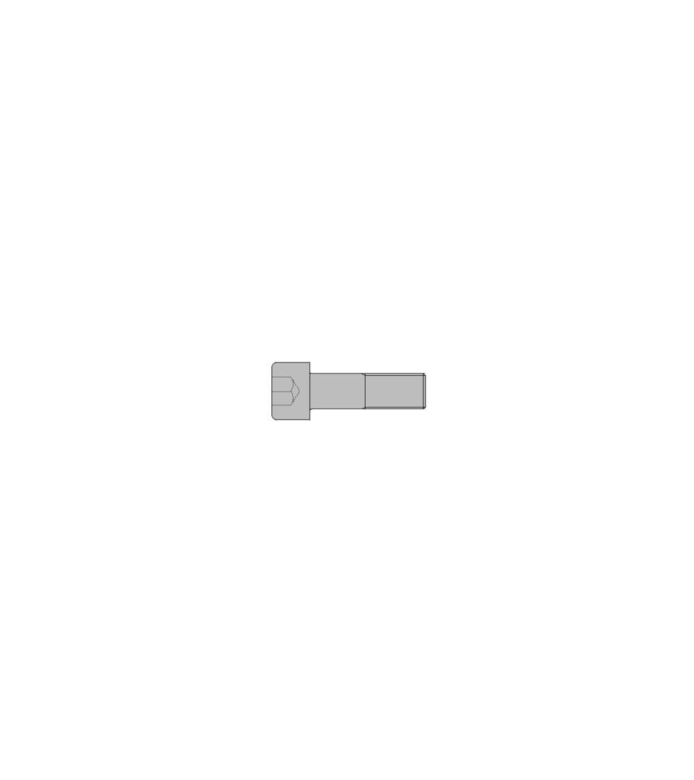 VIS H Part/filetée