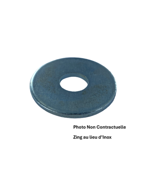 ROND.PLAT.TRES LARGES "LL" SANS CHANFREIN