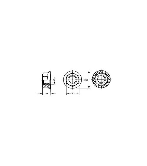 DIN6923 CL10 M20