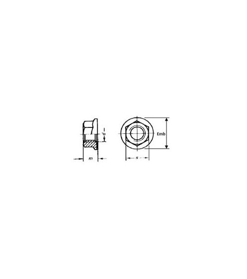 DIN6923 CL10 M20