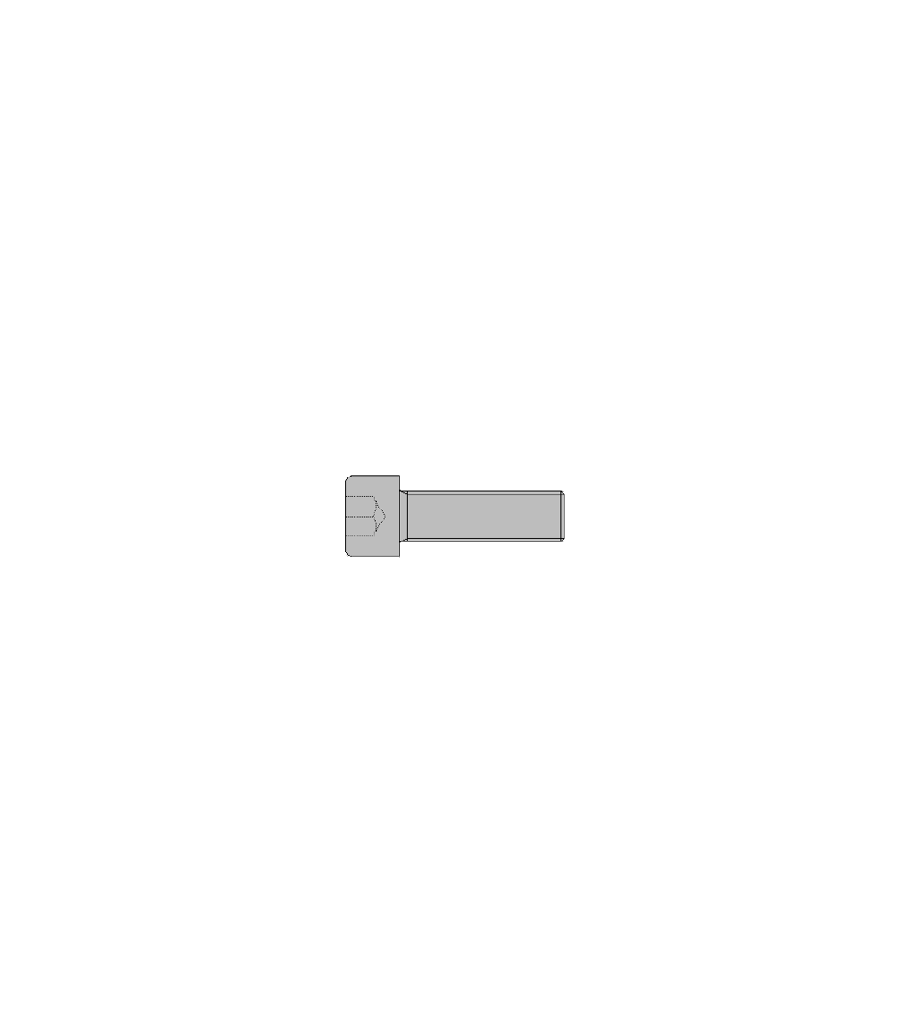 VIS 6 P/C. - CHC E/F Au Pas Fin Ent./Filetee