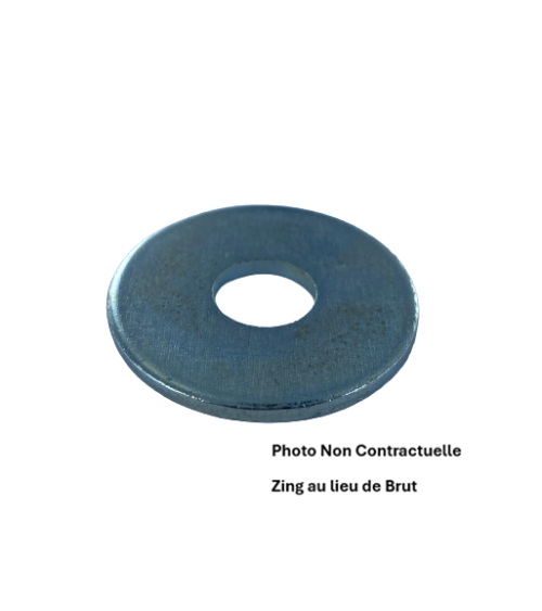 ROND.PLAT.TRES LARGES "LL" SANS CHANFREIN