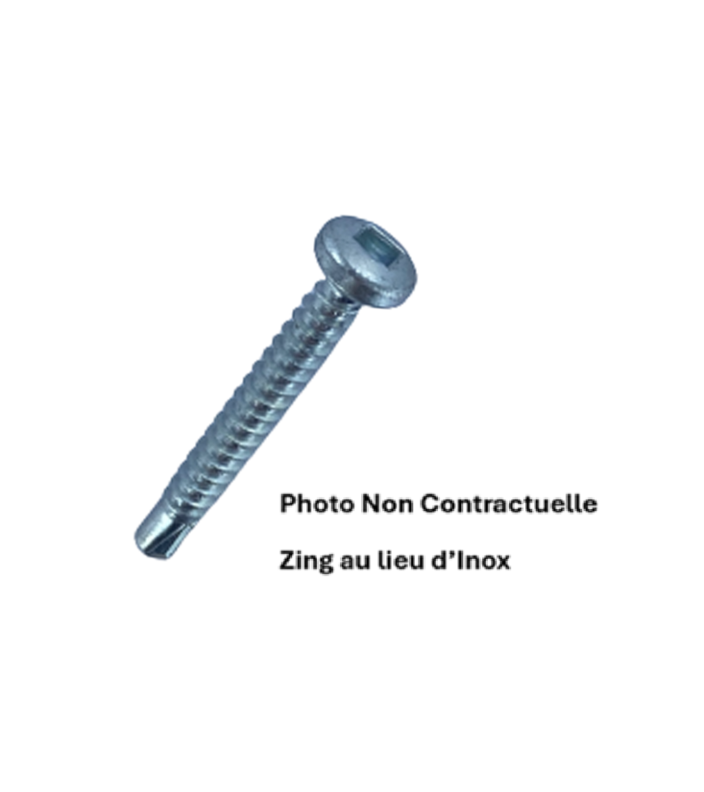 Vis autoperceuses cbl q - carrée DIN 7504 inox A2