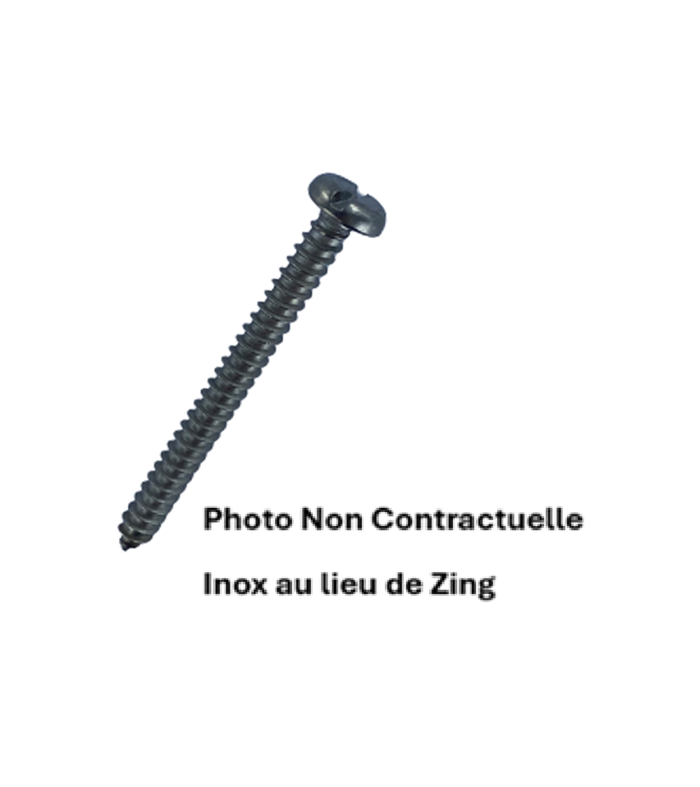 Vis à tôle cl s - fendues DIN 7