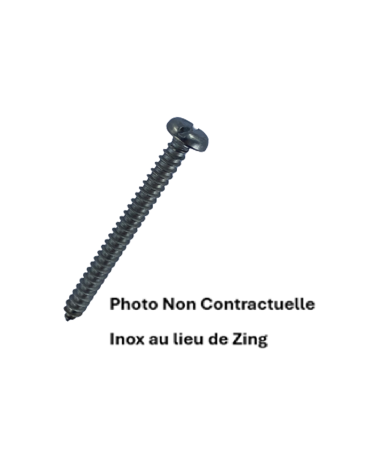 Vis à tôle cl s - fendues DIN 7