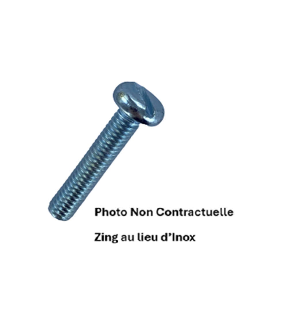 Vis métaux cls - fendues inox A4