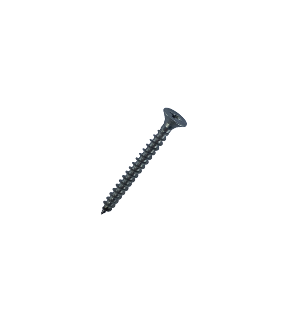 Vis agglo tête fraisée pozidriv - fz inox A4