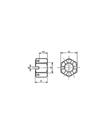 DIN935-3 CL6 M45