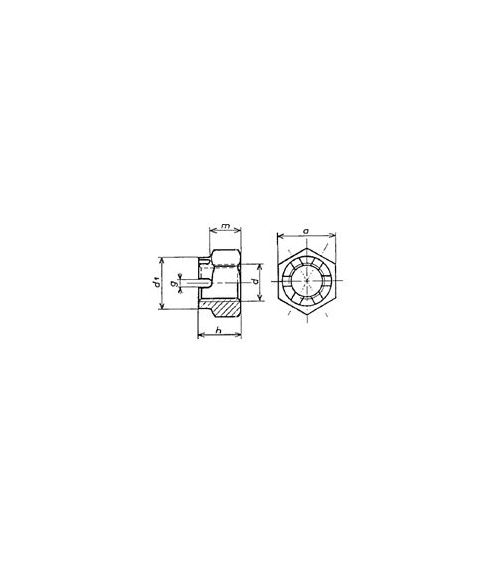 DIN935 CL10 M24